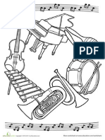 Color Mandala Musical Instruments
