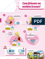 Poster Pentru Fetițe: Cum Folosesc Toaleta EcoSan