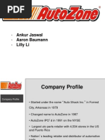 Autozone stock essay image