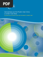 Islamophobia and Anti-Muslim Hate Crime in London