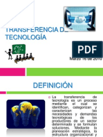 Transferenciadetecnologa - 2011