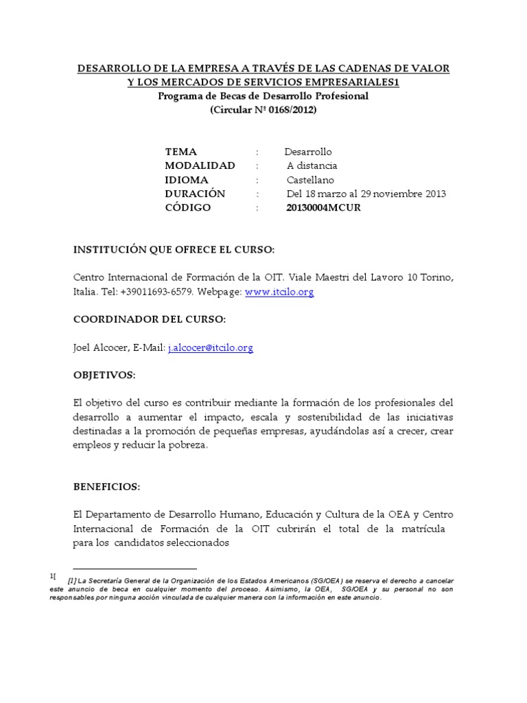 Modelo de de Beca PDF PDF Microsoft Correo electrónico