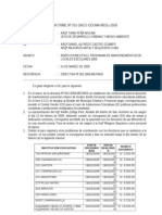 Informe #010 - Inspecciones en El Programa de Manteniemientos de Locales Escolares 2008