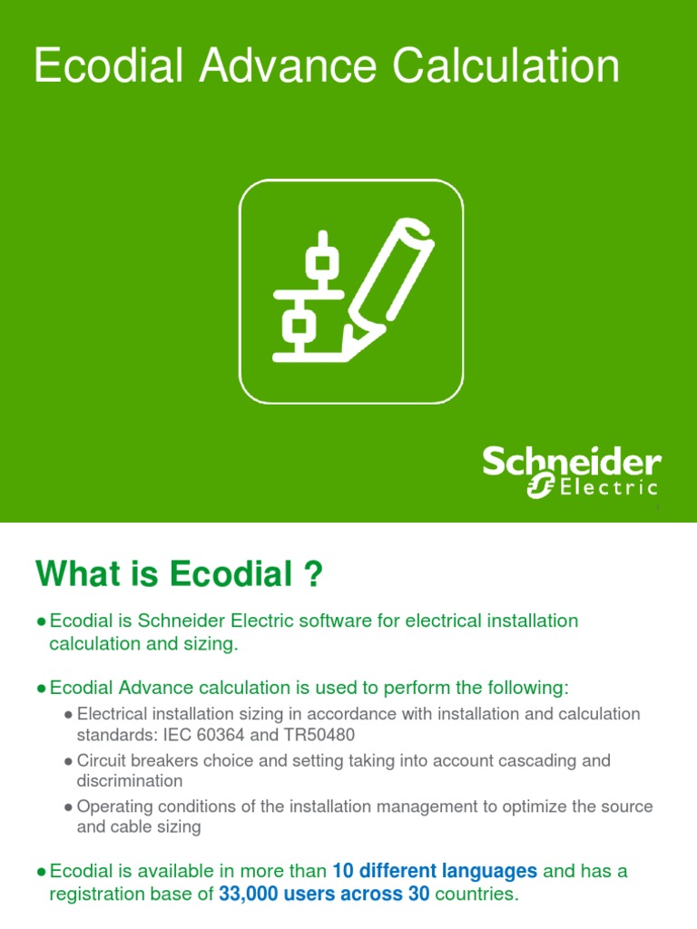 ecodial advance calculation 4.2