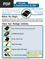 Download D-LinkDWL-G730APQuickStartGuidebyCapitalCityGoofballSN14641796 doc pdf