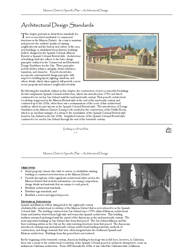 Architectural Design Standards PDF Window Architect