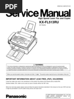 Download Panasonic KX-FL513_High Speed Laser Fax and Copier by rogermb SN14644854 doc pdf