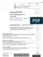 c3 edexcel jan 2013