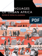 25.the Languages of Urban Africa