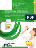 Concentrado de Frutas Y Vegetales Nutrilite: 13 Fitonutrientes en Forma Práctica