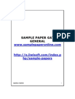 Sample Paper Gat
