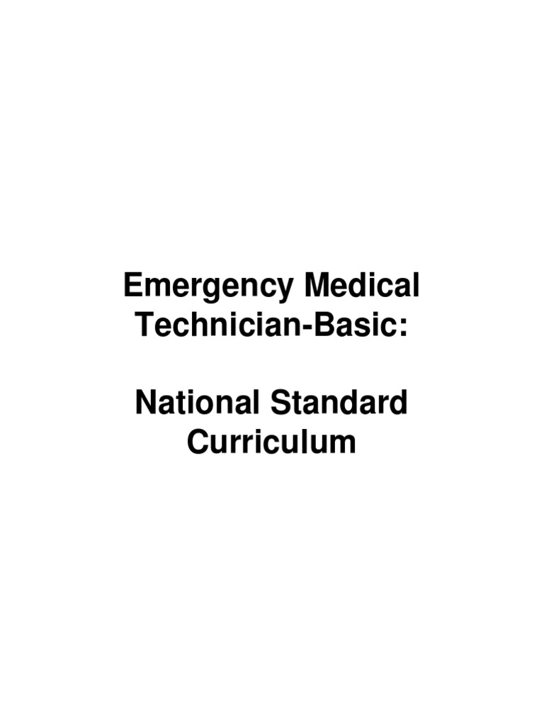 EMTB National Standards Curric PDF