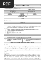 Plano de Aula - Literatura