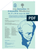 Afiche Final Terceras Jornadas de Filosofía Moderna (C)