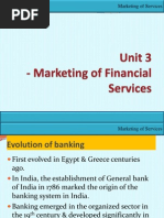 Unit 3-Marketing of Financial Services