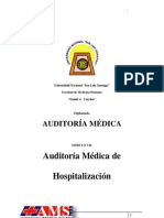 Auditoria Medica de Hospitalizacion