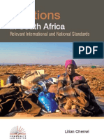 Evictions in South Africa: Relevant International and National Standards