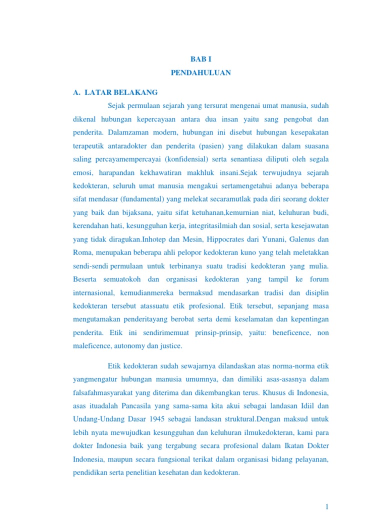 Makalah Kode Etik Kedokteran Docx