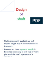 Design of Shafts Couplings
