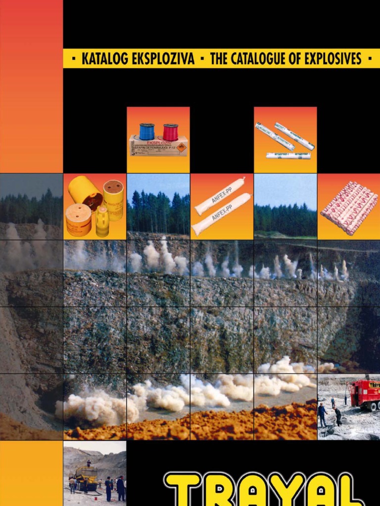 Katalog Eksploziva The Catalogue of Explosives | PDF