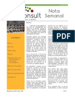 Nota Semanal 08-06-13