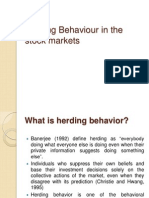 Herding Behaviour