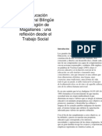La Educación Intercultural Bilingüe en La Región de Magallanes