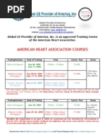 AHA Trainings and Seminar in The Philippines