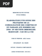 Download laboration dun guide des pratiques de la consolidation des comptes et du passage aux normes IAS I by Saif Audit SN146509104 doc pdf