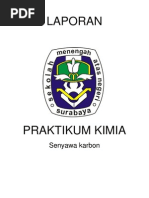 Download LAPORAN PRAKTIKUM KIMIA  SENYAWA KARBON by Rizka Hasanah SN146511079 doc pdf