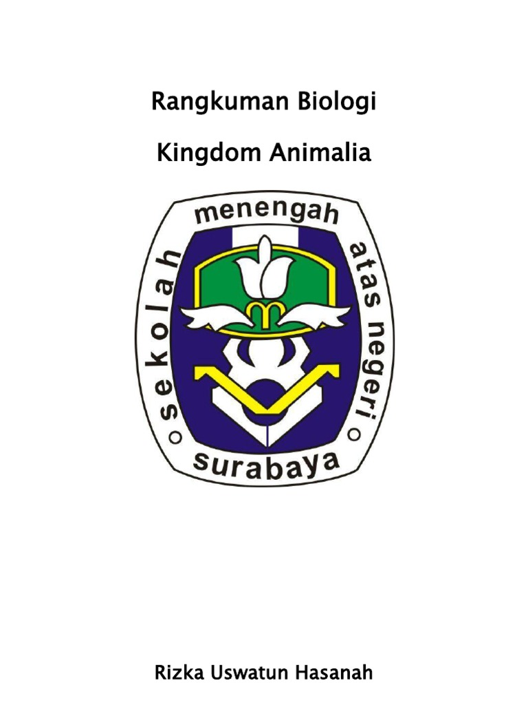  Rangkuman Biologi  Kingdom animalia