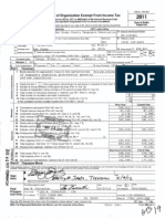 San Diego County Taxpayers Association tax form, 2011