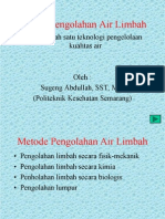 Download Teknologi Pengelolaan Air Limbah by Sugeng Abdullah SN14653894 doc pdf