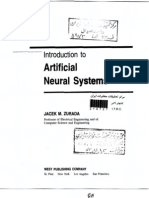 Introduction To Artificial Neural Networks-Zurada