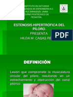 Estenosis Hipertrofica Del Píloro.