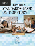 How to Develop a Standards Based Unit of Study