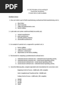 AC 203 Final Exam Review Worksheet