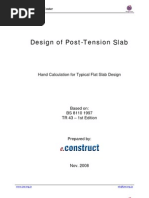 Post tensioned concrete problems