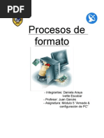 Procesos de Formato