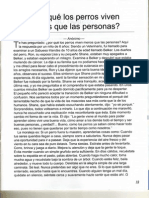 Porque Los Perros Viven Menos Que Las Personas PDF