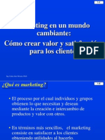 1. Marketing en Un Mundo Cambiante