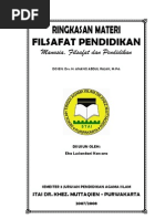 Manusia, Filsafat Dan Pendidikan