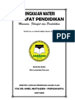 Manusia, Filsafat Dan Pendidikan