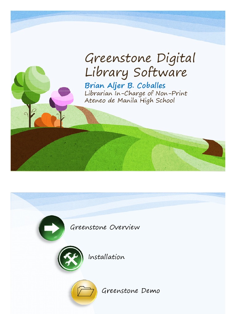 Greenstone Digital Library Software PDF Metadata Icon