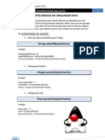 Conceitos básicos da linguagem JAVA