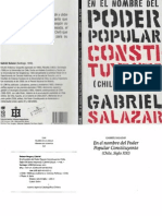 105148541 2011 Gabriel Salazar en El Nombre Del Poder Popular Constituyente