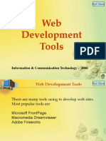 Web Development Tools: Information & Communication Technology - 2006
