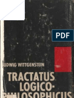 Wittgenstein - Tratactus Logico Philosophicus