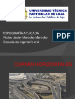 curvas horizontales