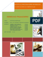 Derecho Financiero - Trabajo Encargado - 1er Grupo